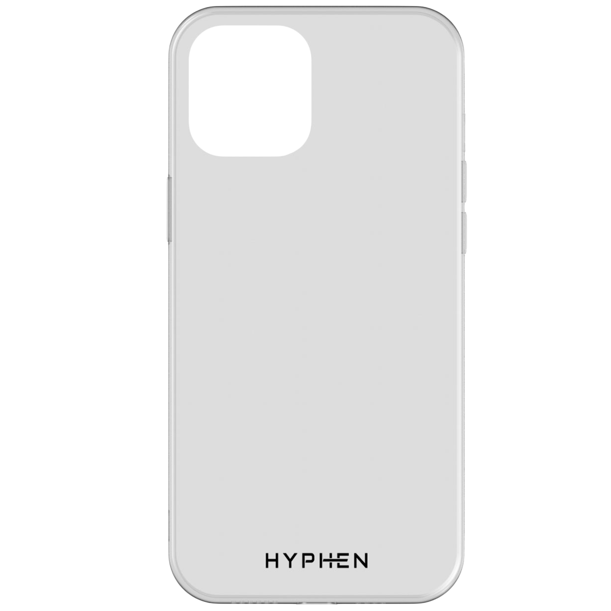Hyphen TPU Back Case For iPhone 12 Pro Max (Compact and Flexible, HPC-CXII670510, Clear)_1