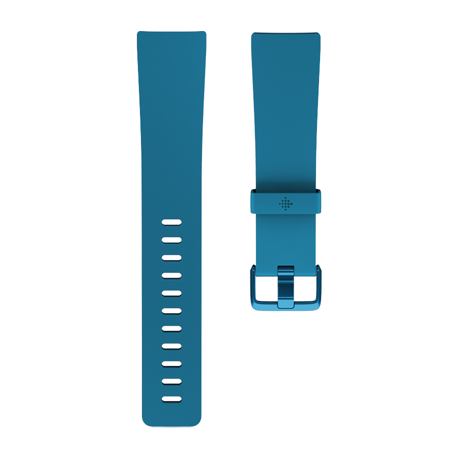 

Fitbit Versa Buckle Closure Large Band (FB166ABBUL, Marina Blue), No color