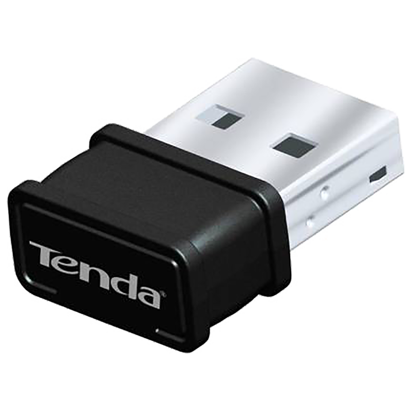 Tenda Wireless N150 Nano 150 Mbps USB Network Adapter (1 Antennas, USB 2.0 Supported, W311MI, Black)_1