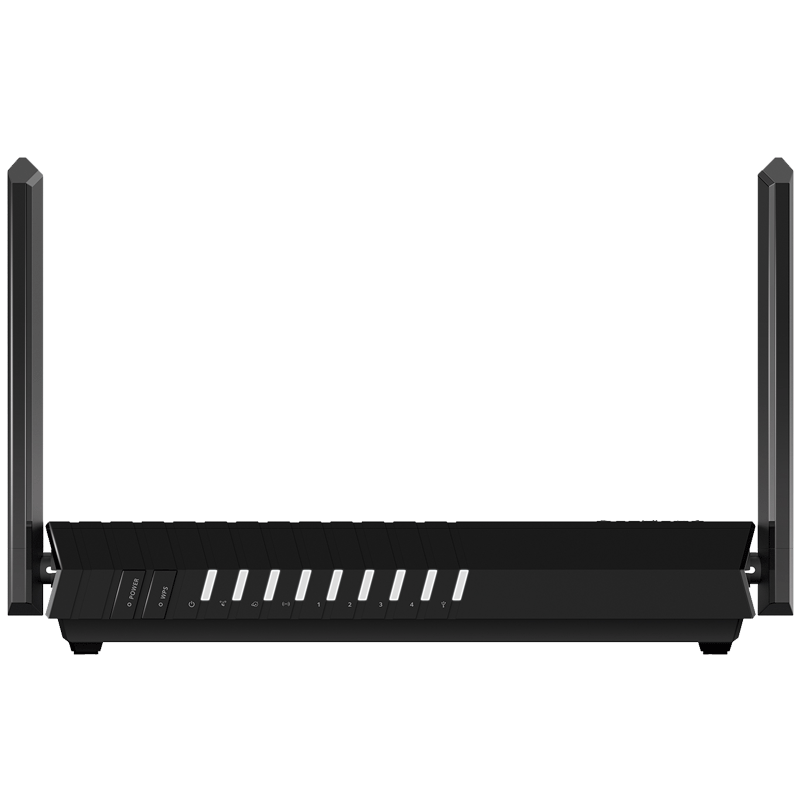 

Netgear 4-Stream Dual Band WiFi Router (2 Antennas, 4 LAN Ports, VPN Support, RAX20, Black), No color