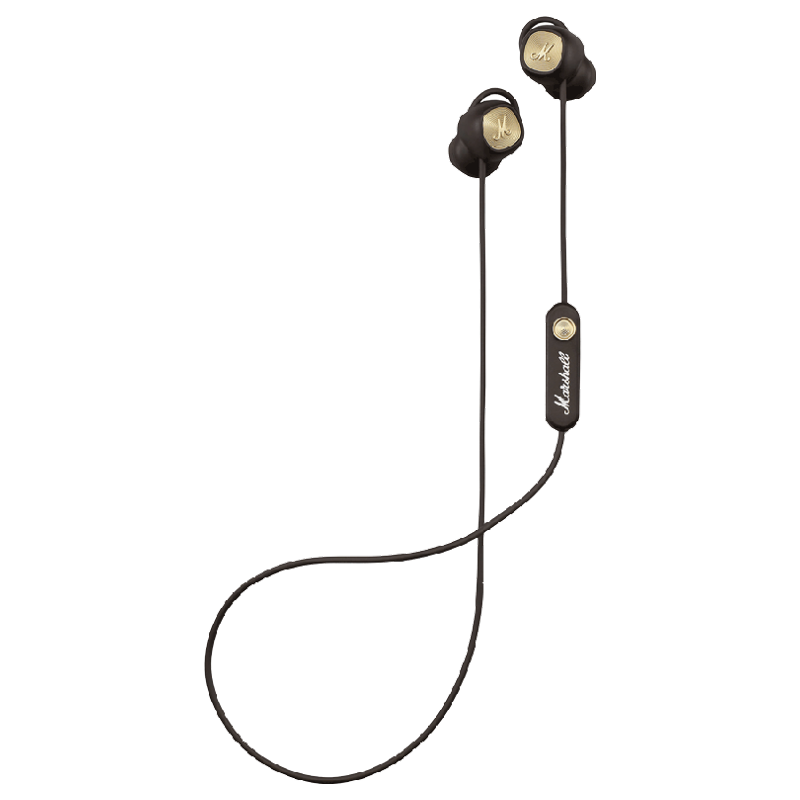 

Marshall Minor II In-Ear Wireless Earphones (MS-MIN2BT-BRN, Brown), No color