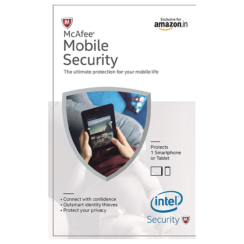 

McAfee Antivirus & Internet Security (1 Device, 1 Year, MCAFEE MOBILE SECU), Not applicable