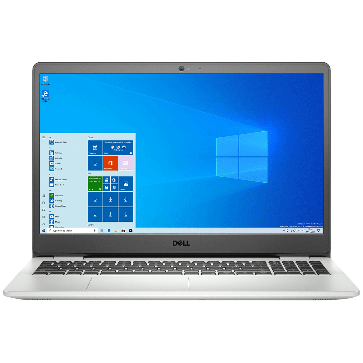 

Dell Inspiron 3505 (D560338WIN9S) Ryzen 3 Windows 10 Home Laptop (4GB RAM, 1TB HDD + 256GB SSD, AMD Radeon Vega Graphics, MS Office, 39.62cm, Silver), No color