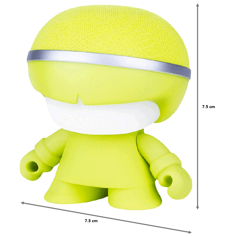 

Xoopar Boy Mini Wireless Bluetooth Speaker (XBOY81001, Lime), No color