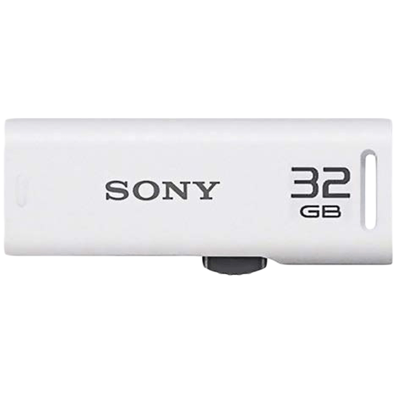 Cabeza Consejo Cuando Buy Sony 32GB USB 2.0 Pen Drive (Stylish and Durable, USM32GR, White)  Online - Croma