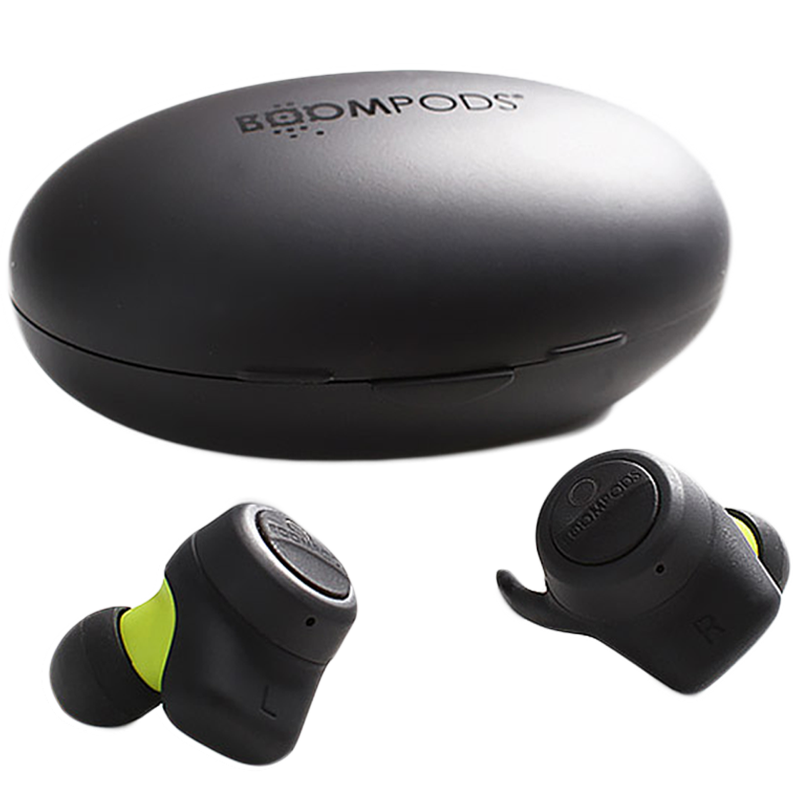 

Boompods True Wireless Sports Earphones (Black), No color