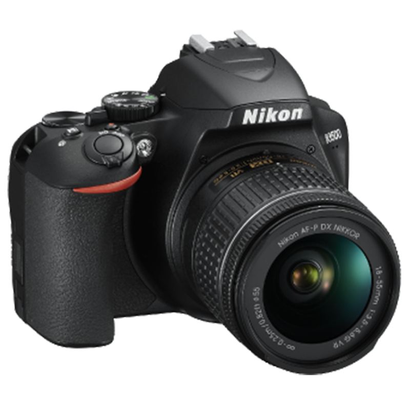 Nikon 24.2 MP DSLR Camera Body with 18 - 55 mm Lens (D3500, Black)_3
