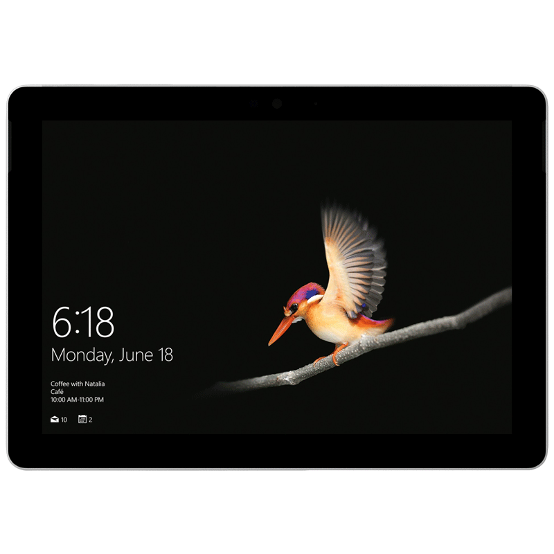 Microsoft Surface Go MCZ-00015 Pentium Gold Dual Core Windows 10 Laptop (8 GB RAM, 128 GB SSD, 25.40 cm, Silver)_1