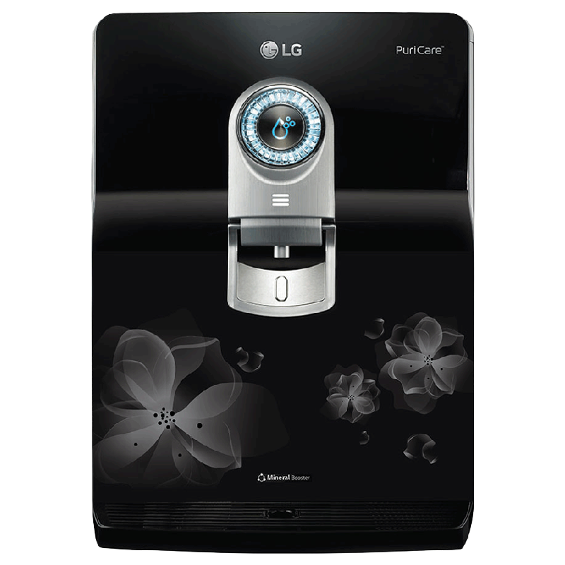

LG PuriCare RO+ UV+UF Water Purifier (182 EP, Black), No color
