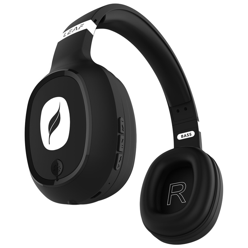 Leaf Bass Wireless Bluetooth Headphones (Black)_1