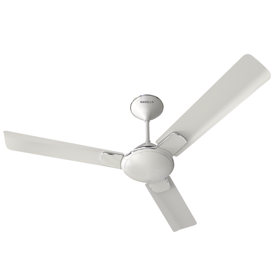 Havells Enticer 120 CM 3 Blade Ceiling Fan (FHCEASTPWH48, Pearl White Chrome)_1