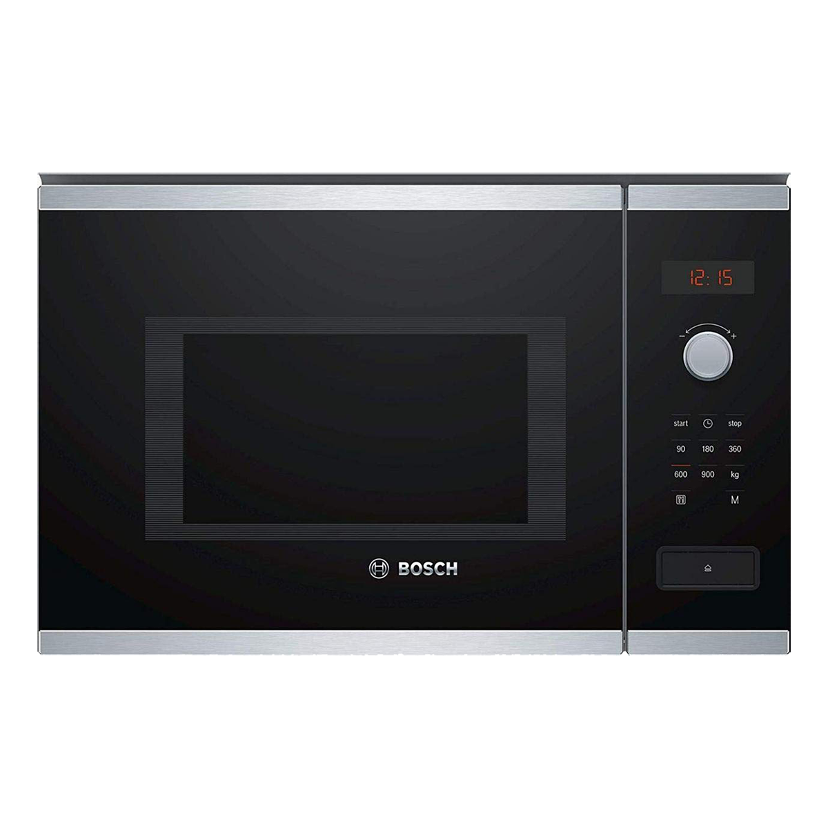 Bosch Serie 4 25 Litres Built-in Microwave Oven (Rotary Control Knob, BFL553MS0I, Black)_1