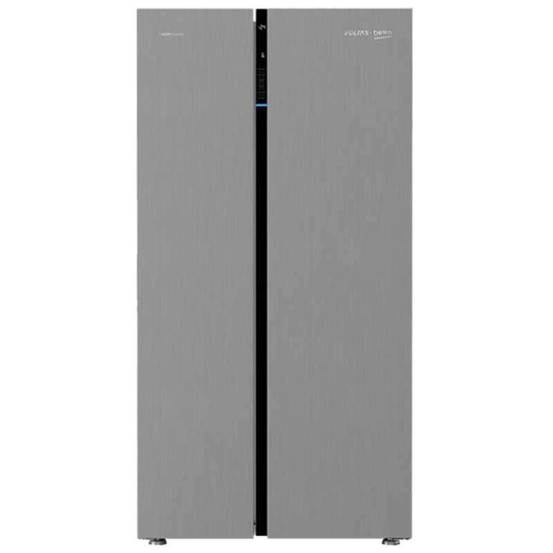 Voltas Beko 640 L Double Door Side-by-Side Refrigerator (RSB66IF, Inox)_1