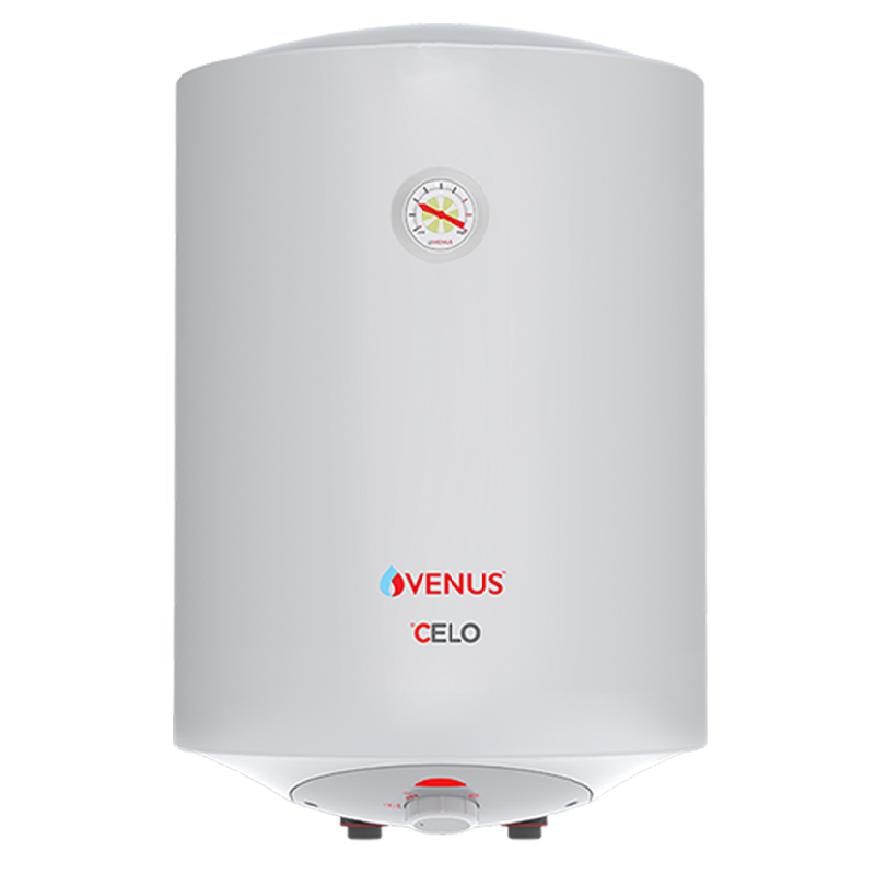 

Venus Celo 50 Litres 5 Star Storage Water Geyser (2000 Watts, 050CV, White), No color