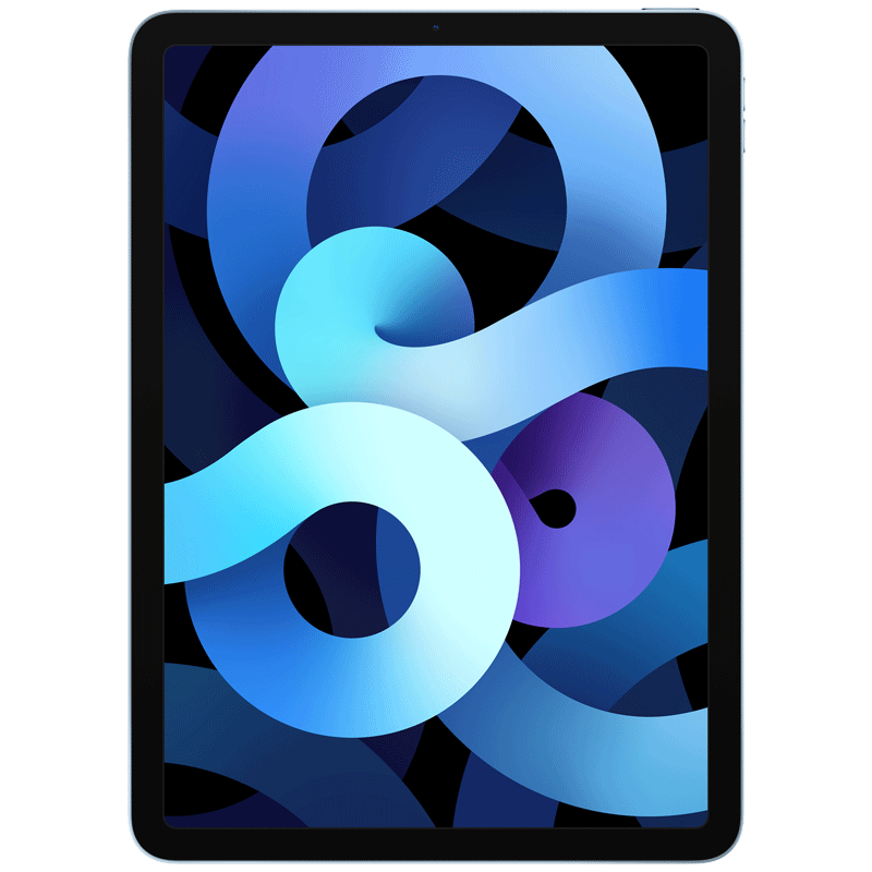 

Apple iPad Air WiFi iOS Tablet (iPadOS 14, Apple A14 Bionic Chip, 27.68 cm (10.9 Inch), 3GB RAM, 256GB ROM, MYFY2HN/A, Sky Blue), No color