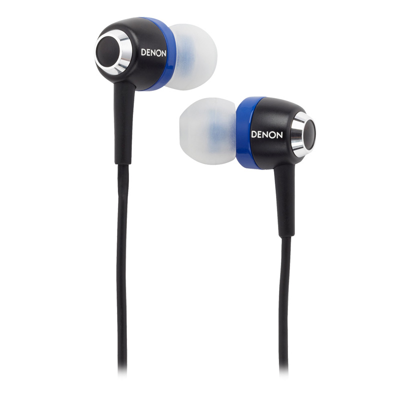 Denon Urban Raver In-Ear Wired Earphones with Mic (AH-C100, Blue)_1