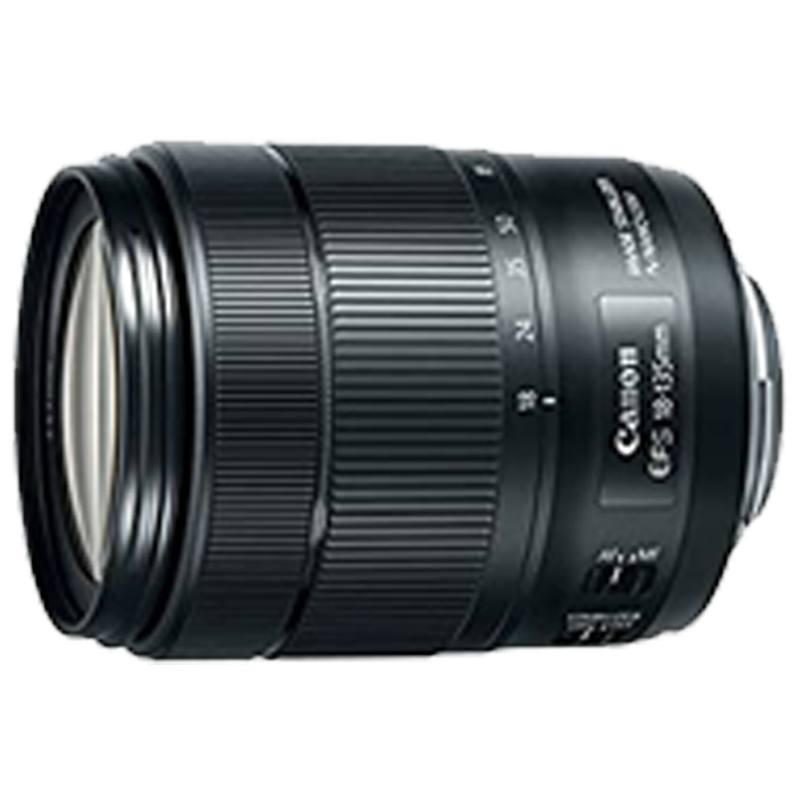 

Canon Zoom Lens (EF-S 18-135 mm f/3.5-5.6 IS USM, Black), No color