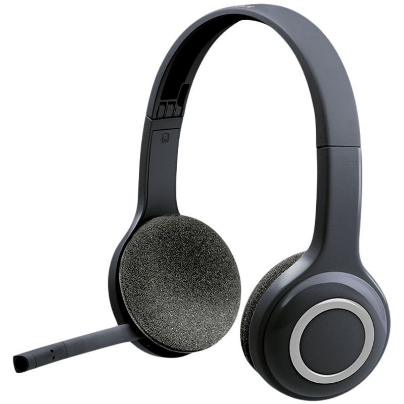 Logitech H600 981-000504 On-Ear Wireless Headset with Mic (Bluetooth 2.1, Rich Stereo Sound, Black)_1