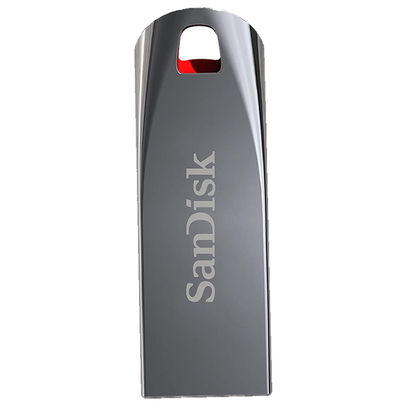 SanDisk - Sandisk Cruzer Force 32GB USB 2.0 Flash Drive (SDCZ71032G-B35-I35, Silver)