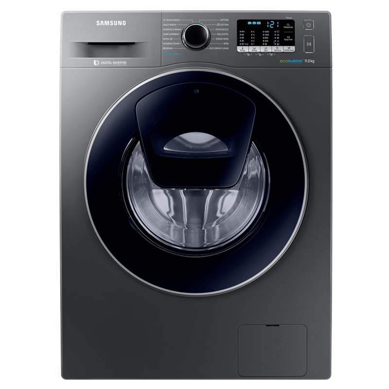 Samsung 9 kg Fully Automatic Front Loading Washing Machine (WW90K54E0UX/TL, Inox)_1