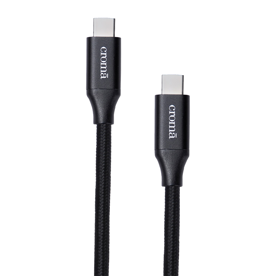 

Croma 100 cm USB (Type-C) Cable (CRCA2291, Black), No color