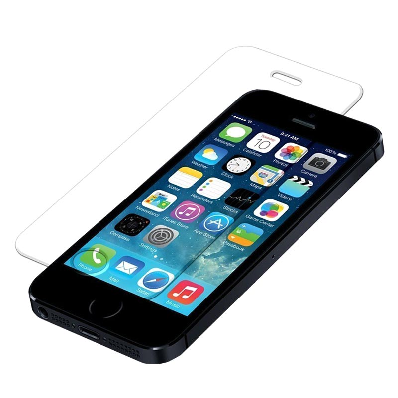 Catz Tempered Glass Screen Protector for Apple iPhone 5S/SE (CTZTG5S, Transparent)_1