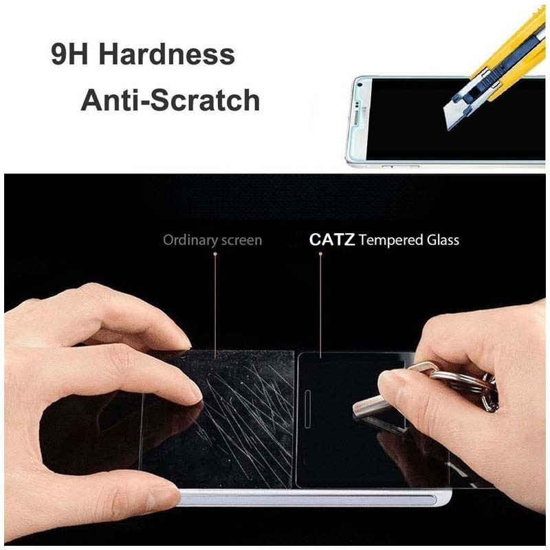 Catz Tempered Glass Screen Protector for Apple iPhone 5S/SE (CTZTG5S, Transparent)_3