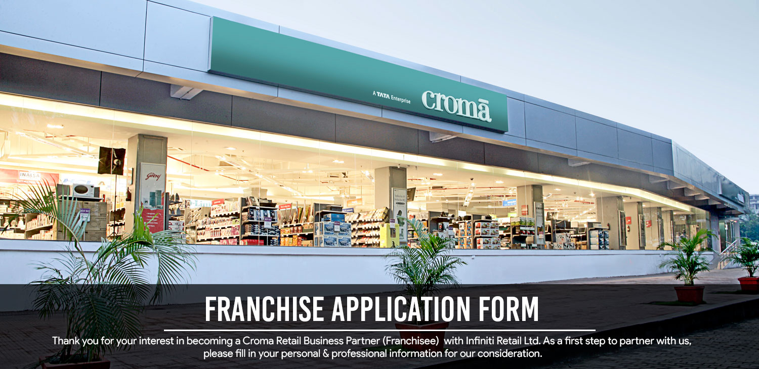 Franchise Enquiries, Tata Croma Store, Croma Electronics, Online  Electronics Shopping