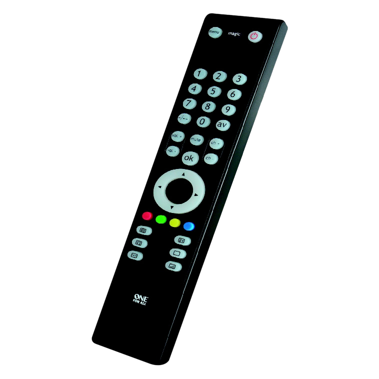 One for All Slim Line TV Remote (URC-3910, Black)_1