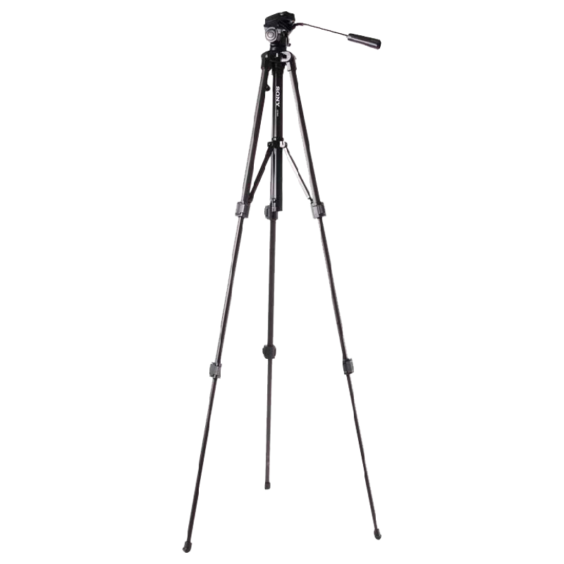 

Sony 144.1 cm Height Tripod (VCT-R640, Black), No color