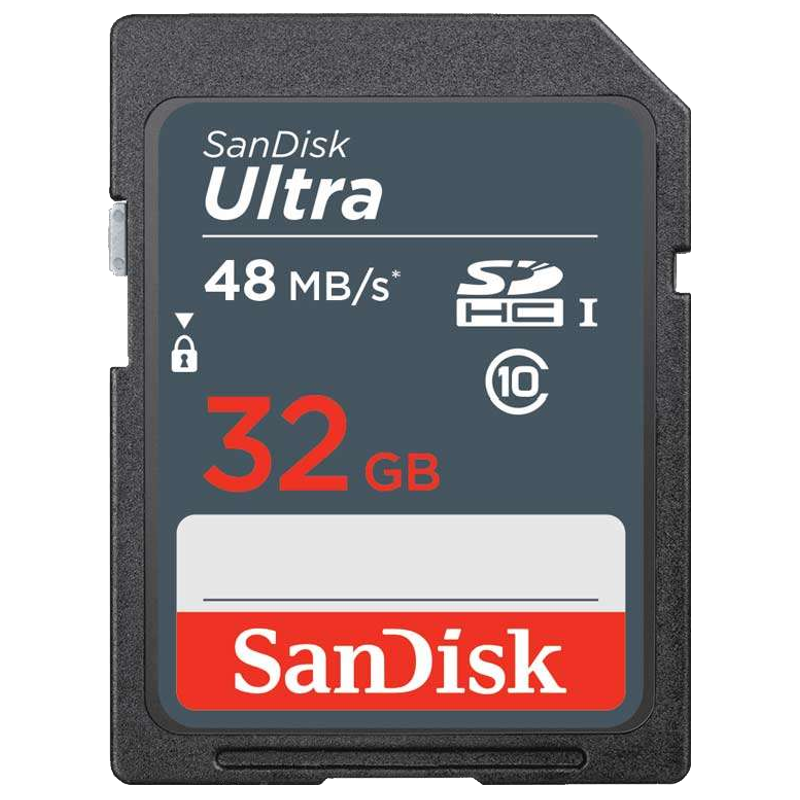 Sandisk 32 GB Ultra UHS-I SDHC Memory Card (SDSDB032GGN3IN, Black)_1