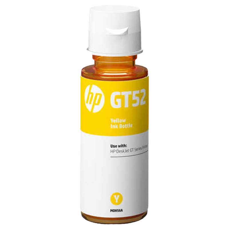 

HP GT52 Original Ink Bottle (M0H56AA, Yellow), Not applicable