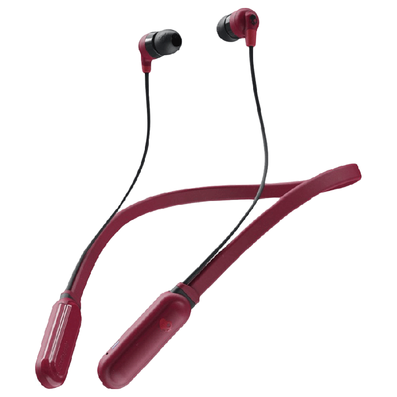 Skullcandy Inkd S2IQW-M685 Plus Bluetooth Earphones (Red)_2