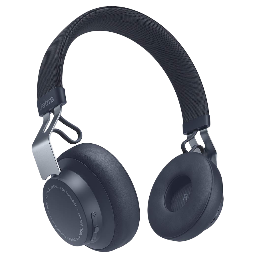 Jabra Move Style 100-96300005-40 Over-Ear Wireless Headphones (Navy Blue)_1