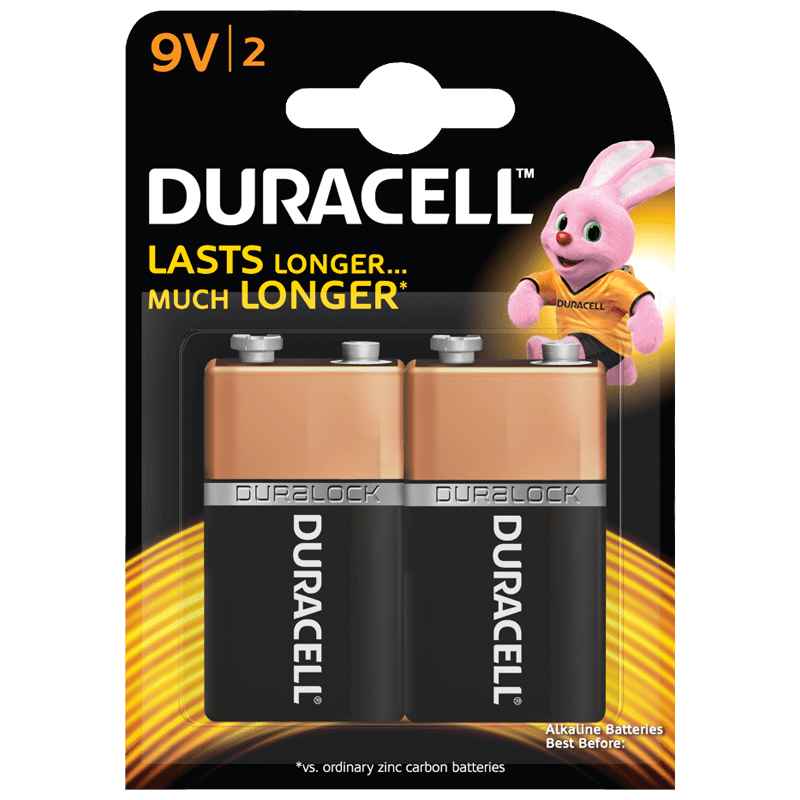 

Duracell Basic 9V Battery (8D-ETF3-SIZV, Copper Black)
