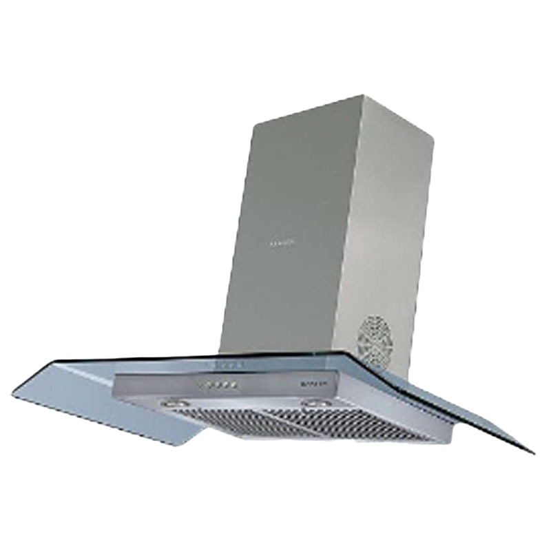 Faber Arco 3D Max 1295 m³/hr 90cm Wall Mount Chimney (Baffle Filter, T2S2 Max LTW 90, Stainless Steel) _1
