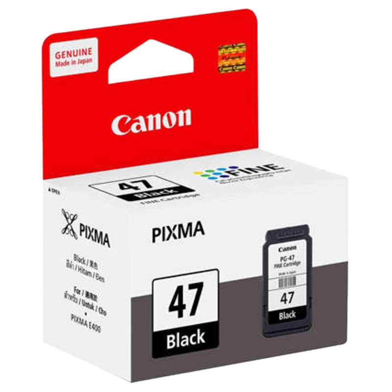 Canon - Canon PG 47 Pack Of 1 Ink Cartridge (9057B005AE, Black)