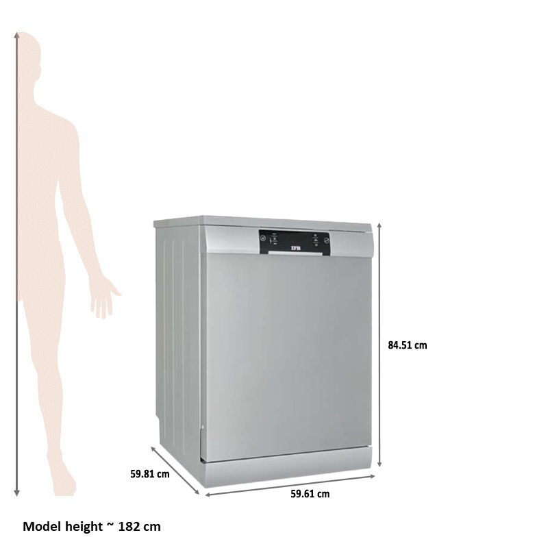 IFB Neptune SX1 15 Place Setting Dishwasher (Inbuilt Heater, Aqua Energie Water Softener, Stainless Steel)_2