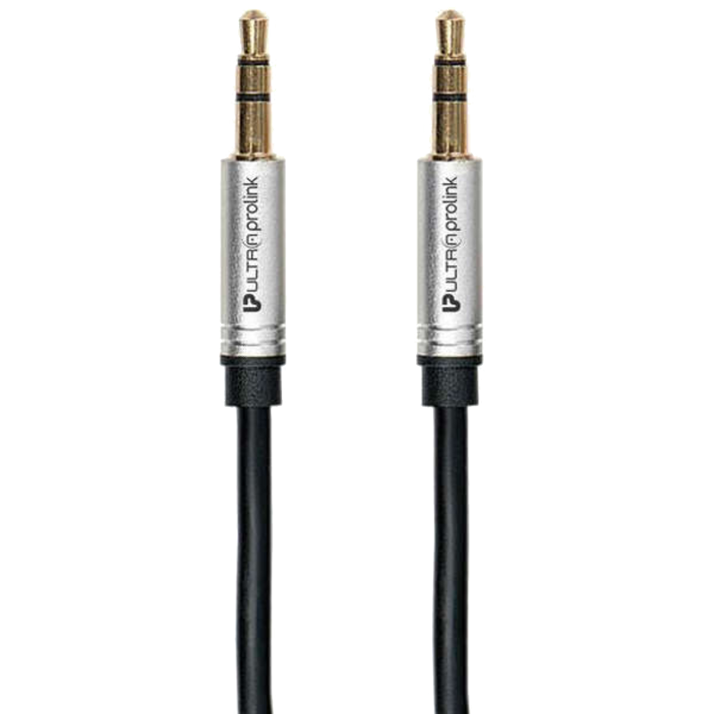 Ultraprolink 150 cm 3.5mm Stereo Aux Cable (UL107BLK-0150, Black)_1