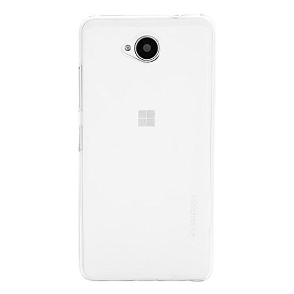 stuffcool Clair Plastic Back Cover for Microsoft Lumia 650 (Scratch Resistant, Transparent)