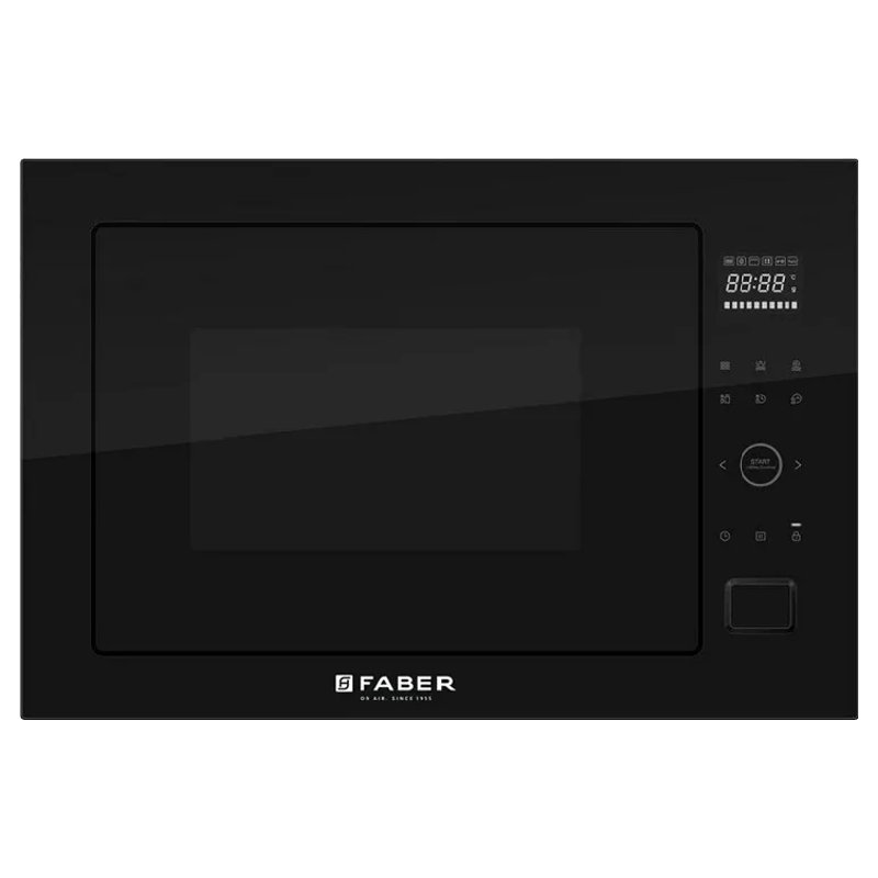Faber 25 Litres Built-in Microwave Oven (Digital Timer, FBI MWO 25L CGS BK, Black)_1