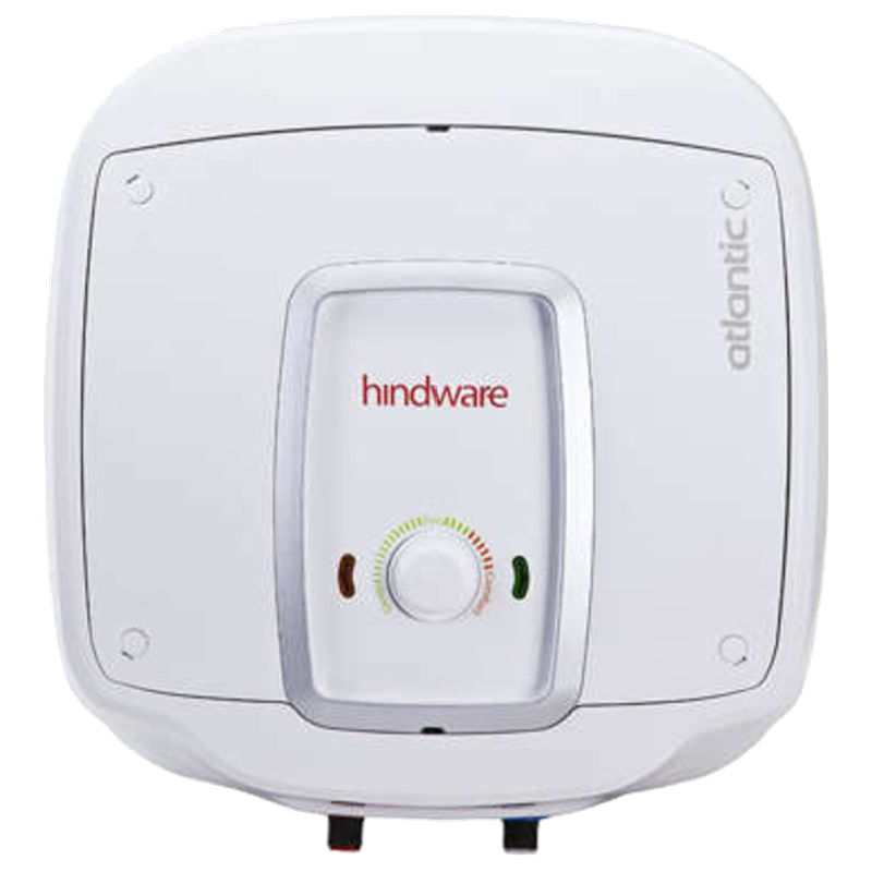 

Hindware Atlantic 15 Litres Storage Water Geyser (2500 Watts, HS15PIW25, White), No color