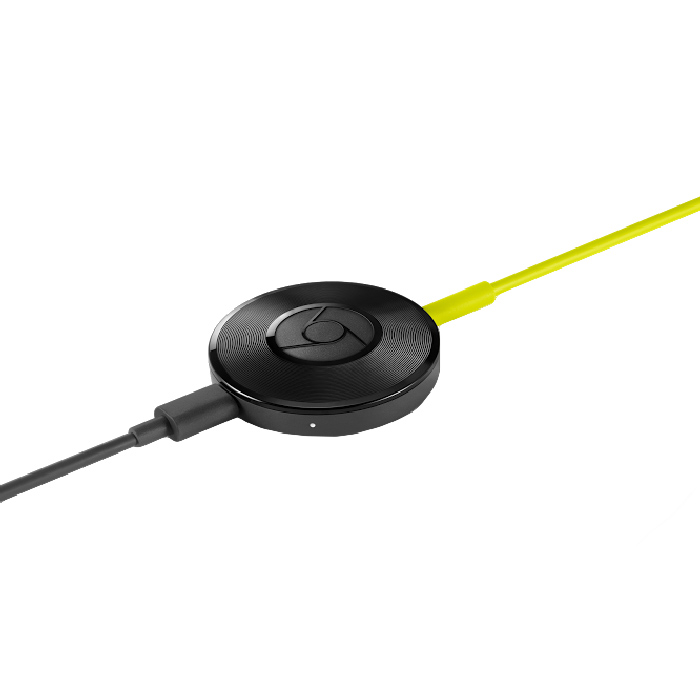 

Google Chromecast Audio Media Streaming Dongle (Black), No color