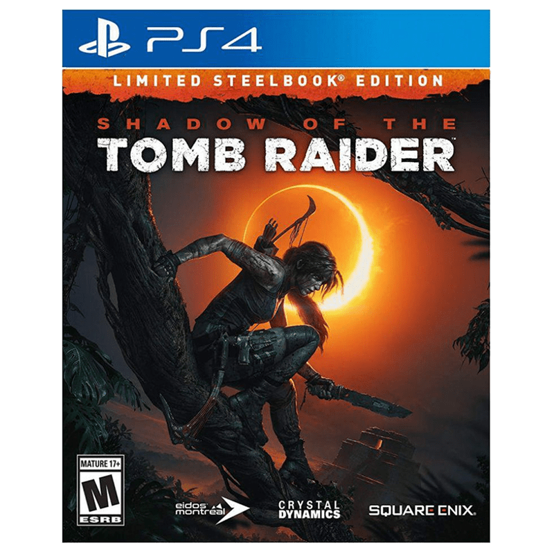 PS4 Game (Shadow Of Tomb Raider - Limited Steelbook Edition)