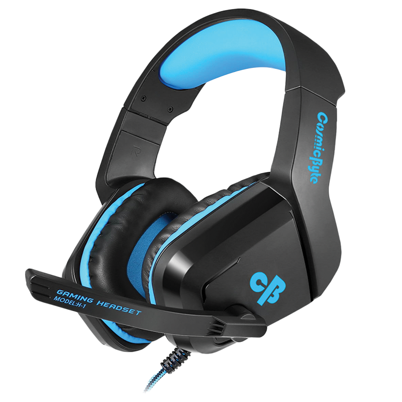 Cosmic Byte H1 Gaming Headset with Mic (Blue)_1