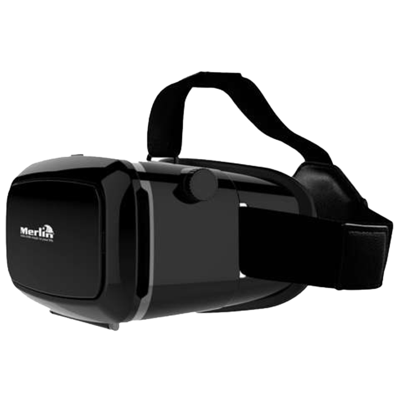 

Merlin Immersive 3D Cinema Edition Virtual Reality Headset (Black), No color