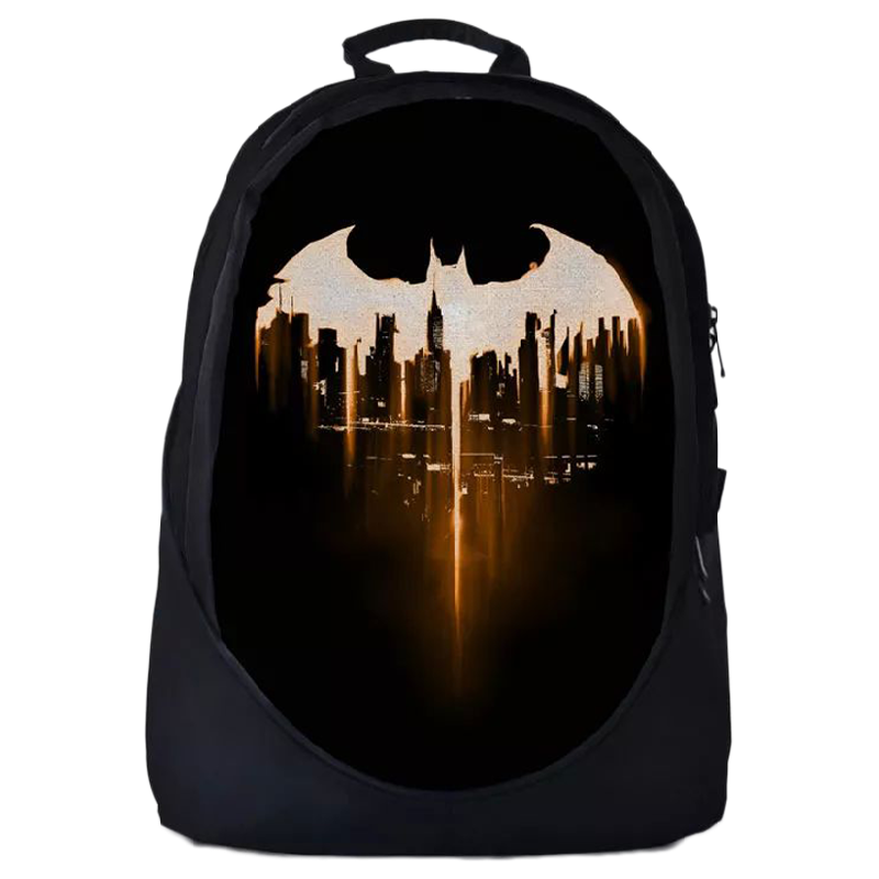 

The Souled Store Batman Logo Travel Backpack (Black), No color