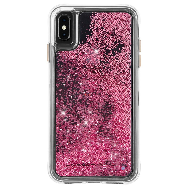 

Case-Mate Waterfall Metal Back Case Cover for Apple iPhone XS Max (CM037820, Rose Gold), No color