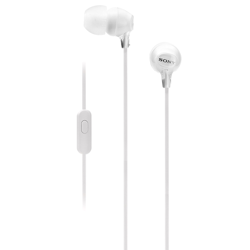 Sony MDR-EX15AP In-Ear Wired Earphones with Mic (White)_1