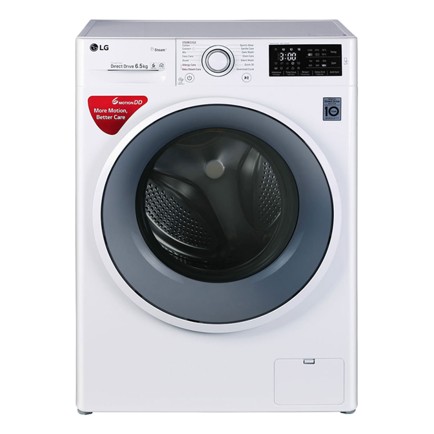 LG 6.5 kg Fully Automatic Front Loading Washing Machine (FHT1065SNW, Blue)_1